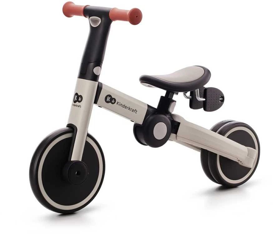 KINDERKRAFT triratukas 3in1 4Trike pilkas, KR4TRI22GRY0000