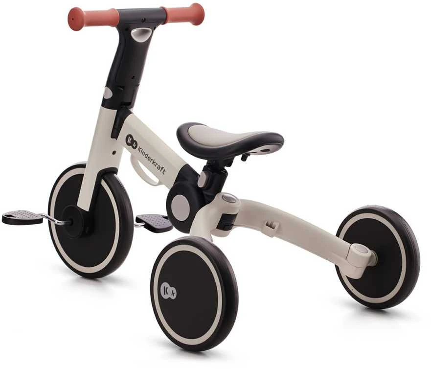 KINDERKRAFT triratukas 3in1 4Trike pilkas, KR4TRI22GRY0000