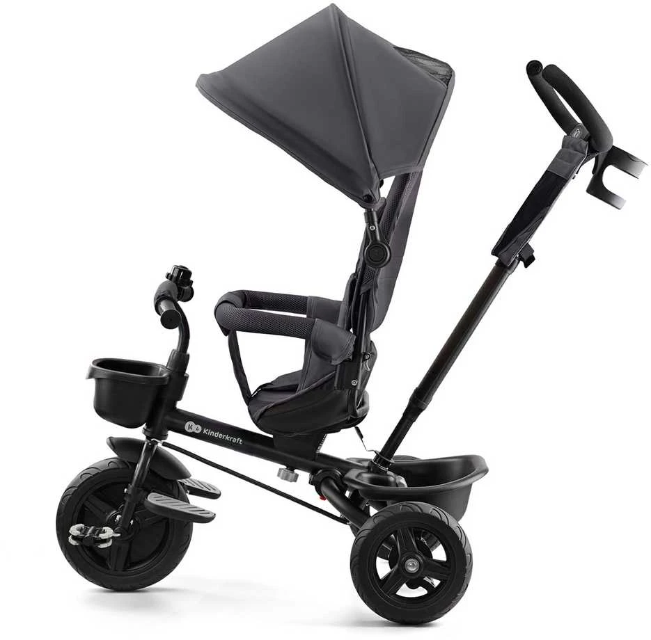 KINDERKRAFT triratukas Aveo pilkas, KRAVEO00GRY0000