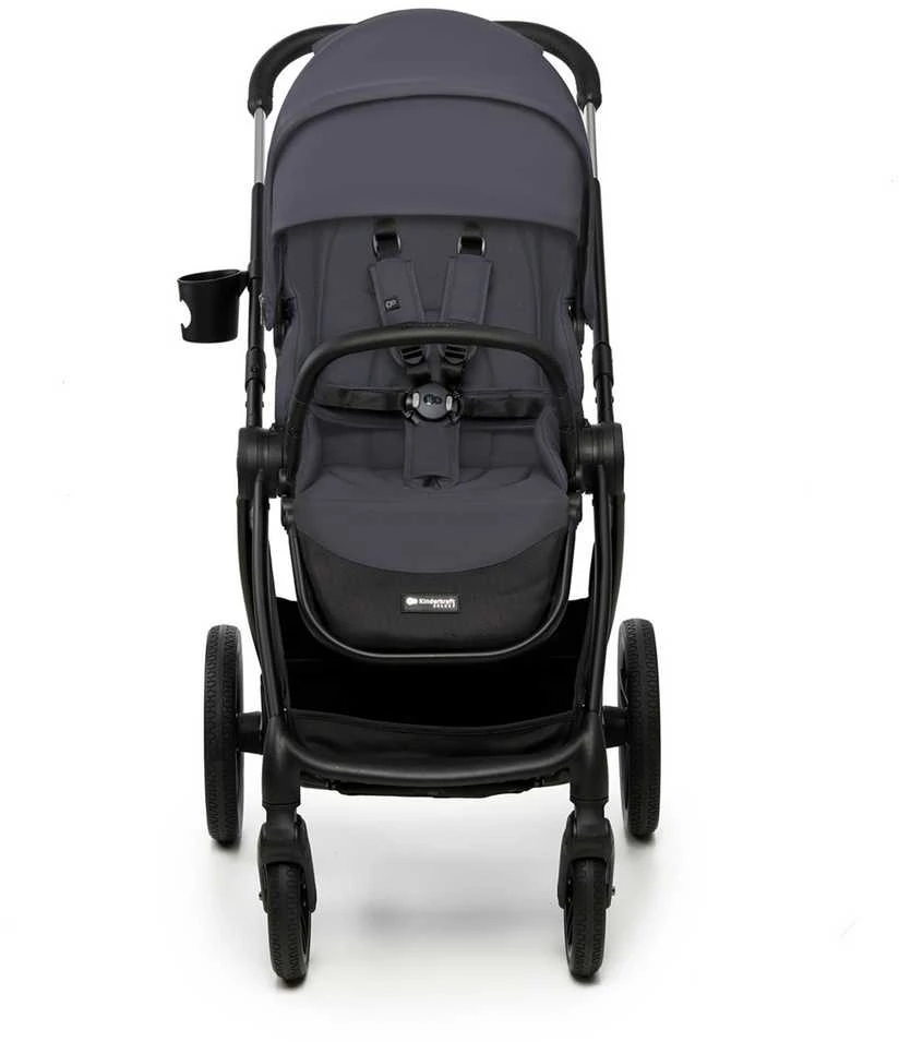 KINDERKRAFT universalus vežimas 2IN1 NEA 2.0, deep pilkas, KSNEA002DGR2000