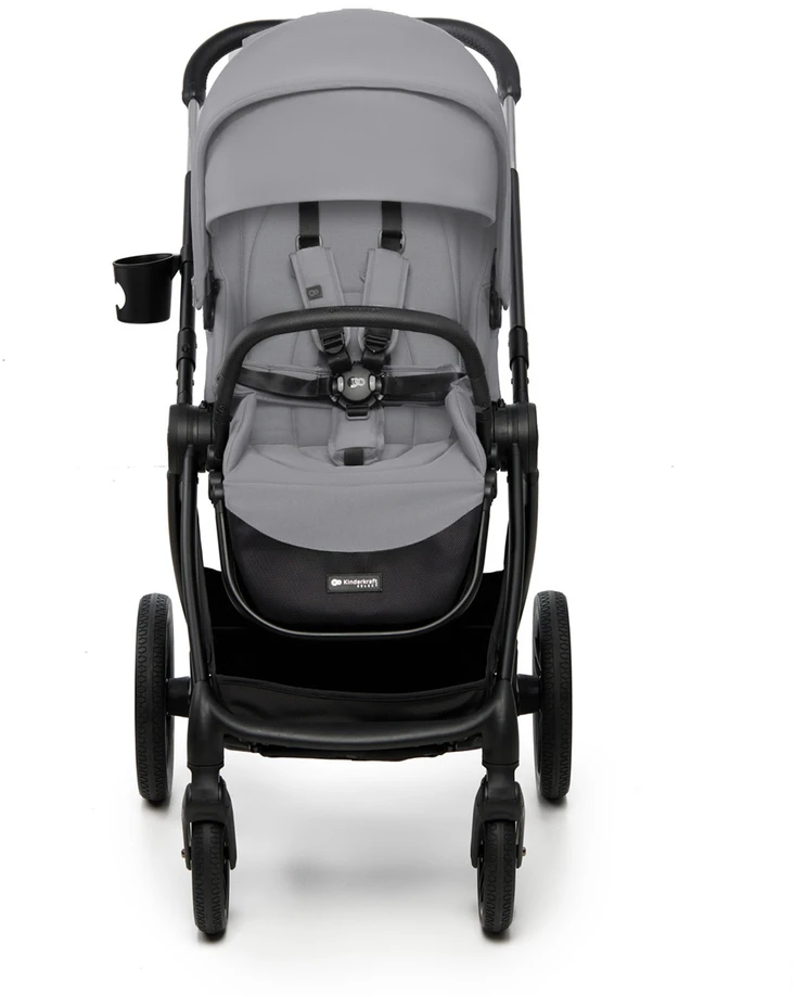 KINDERKRAFT universalus vežimas 2IN1 NEA 2.0, platinum pilkas, KSNEA002GRY2000