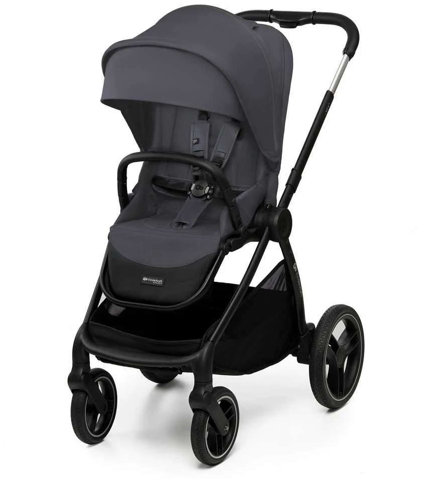 KINDERKRAFT universalus vežimas 2IN1 NEA 2.0, deep pilkas, KSNEA002DGR2000