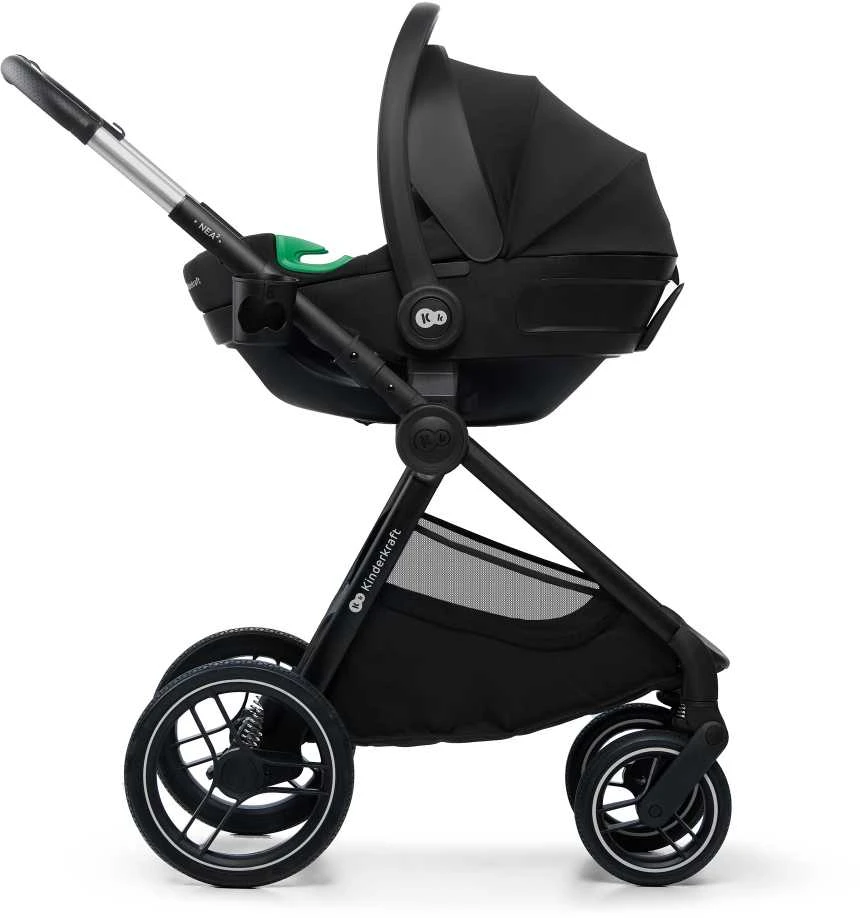 KINDERKRAFT universalus vežimas 2IN1 NEA 2.0, deep pilkas, KSNEA002DGR2000