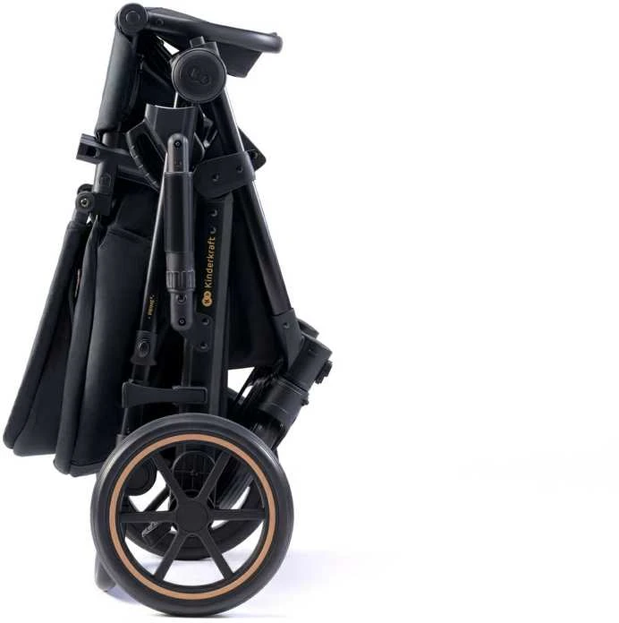 KINDERKRAFT universalus vežimėlis 3in1 PRIME 2 3IN1 MINK PRO VENEZIAN Juodas, KSPRIM02BLK300I