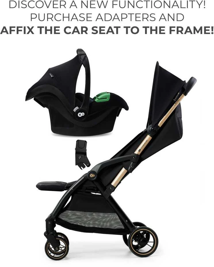 Vežimėlis KINDERKRAFT APINO dove grey, KSAPIN00GRY0000