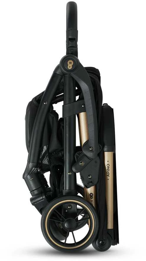 Vežimėlis KINDERKRAFT APINO raven black, KSAPIN00BLK0000
