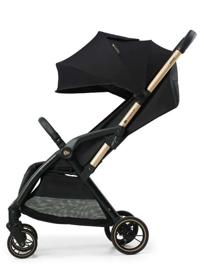Vežimėlis KINDERKRAFT APINO raven black, KSAPIN00BLK0000