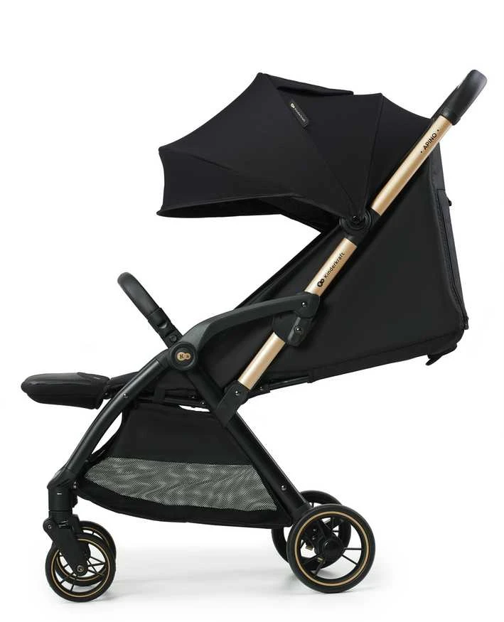 Vežimėlis KINDERKRAFT APINO raven black, KSAPIN00BLK0000
