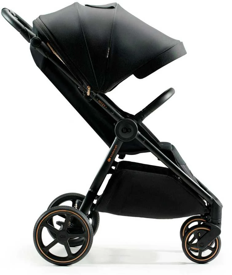Vėžimėlis KINDERKRAFT MITZY INK BLACK, KSMITZ00BLK0000