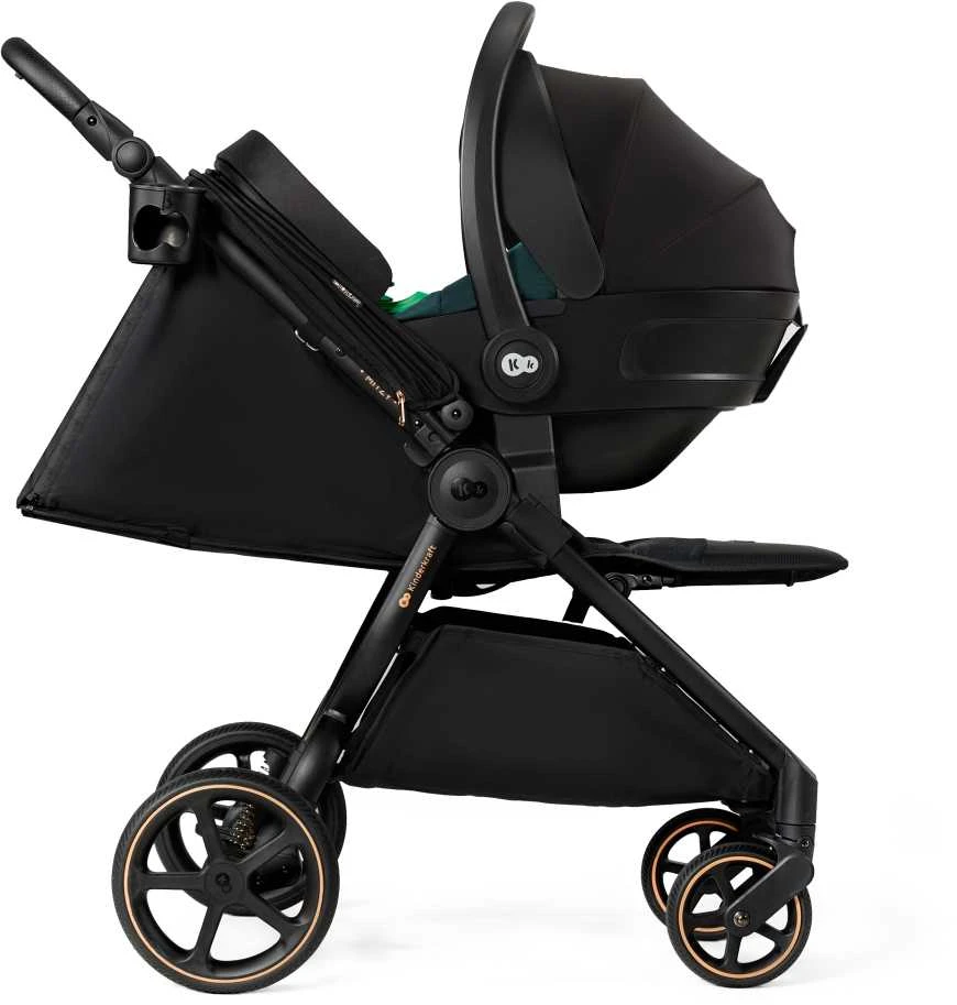 Vėžimėlis KINDERKRAFT MITZY INK BLACK, KSMITZ00BLK0000