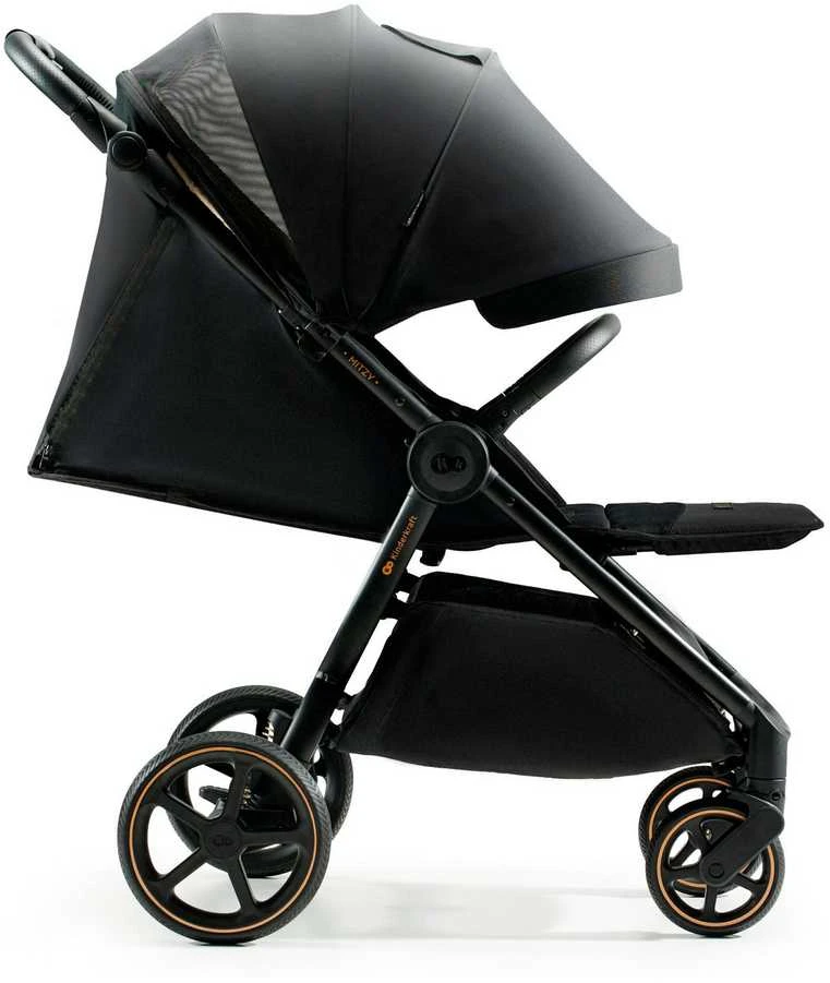 Vėžimėlis KINDERKRAFT MITZY INK BLACK, KSMITZ00BLK0000