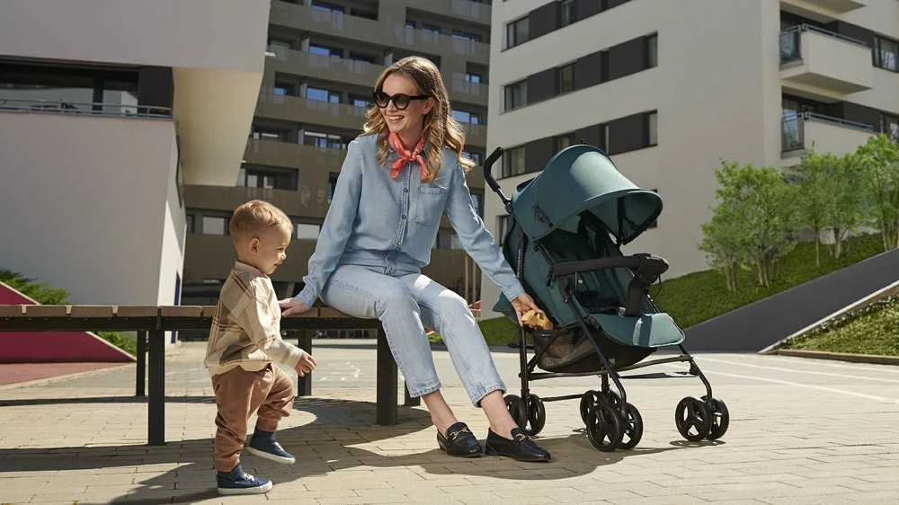 KINDERKRAFT vežimėlis TIK, žalias, KSTIK000GRE0000