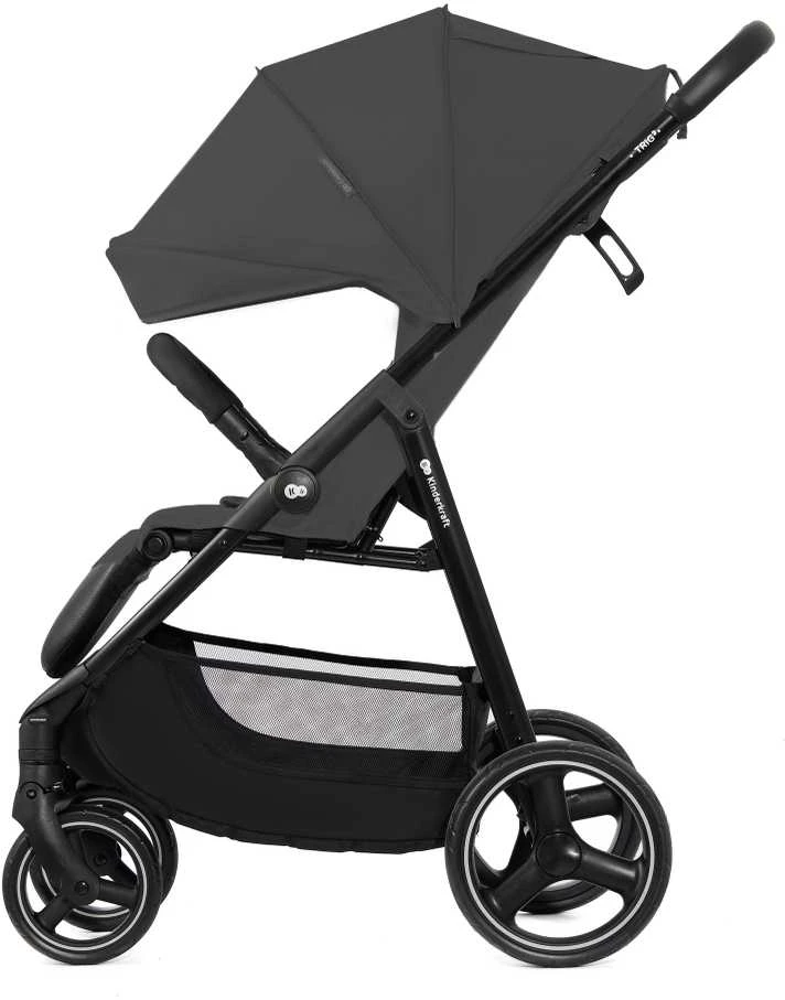 KINDERKRAFT vežimėlis TRIG 3 GRANITE Pilkas, KSTRIG03GRY0000