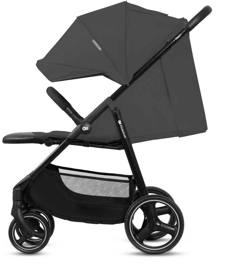 KINDERKRAFT vežimėlis TRIG 3 GRANITE Pilkas, KSTRIG03GRY0000