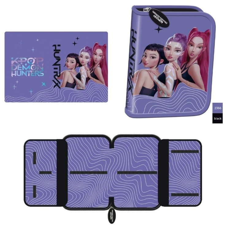 Kpop Demon Hunters K-POP Demon Hunters atverčiamas penalas, TO-PBW-4828-XXX-KPDH-KP