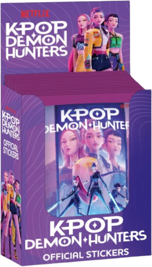 ORBICO Kpop Demon Hunters K-POP DEMON HUNTERS kolekciniai lipdukai, 5vnt., KPSTICKER-2026