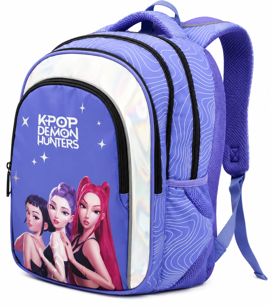 4-COMP BACKPACK K-POP VIOLET