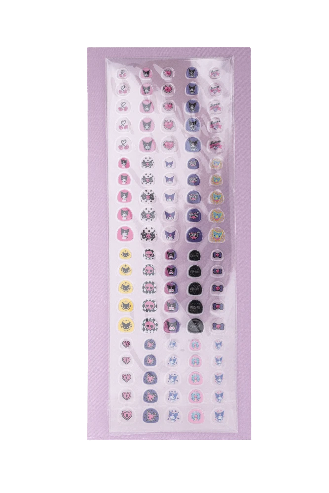KNYGA Lipdukai nagams Kuromi
