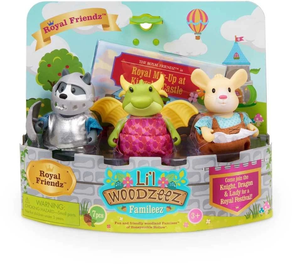 LI’L WOODZEEZ Royal Friends figurėlės, WZ6805D