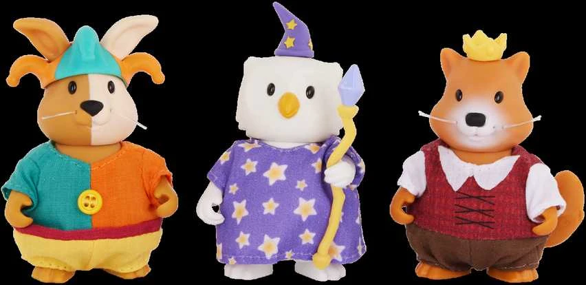 LI'L WOODZEEZ Royal Friends Juokdarys, Burtininkas ir Princas rinkinys, WZ6844D