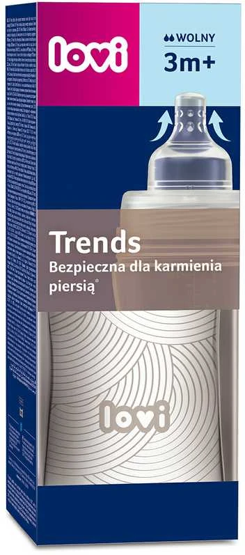 LOVI buteliukas, 250 ml Harmony, 3M+, 21/592