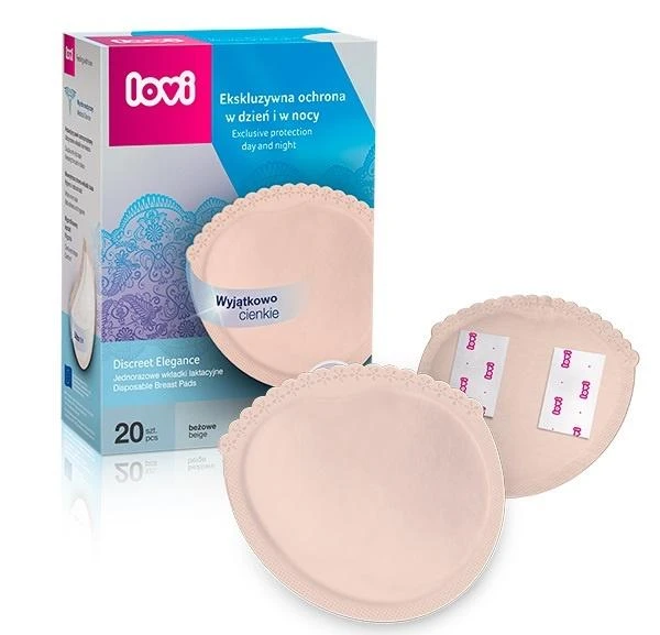 LOVI įklotai į liemenėlę DISCREET ELEGANCE, kūno sp. 20vnt, 19/610new