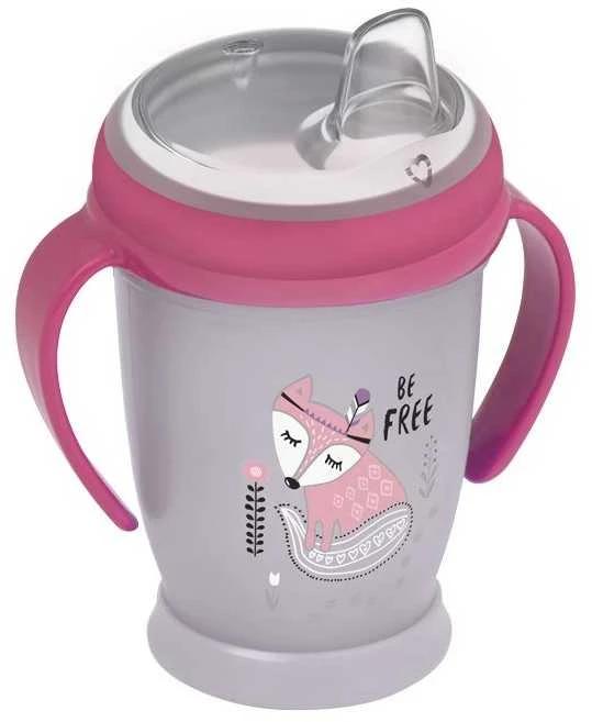 LOVI neišsipilantis puodelis INDIAN SUMMER JUNIOR, 12 mėn+, 250 ml, 35/346girl