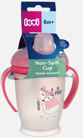 LOVI neišsipilantis puodelis INDIAN SUMMER JUNIOR, 12 mėn+, 250 ml, 35/346girl