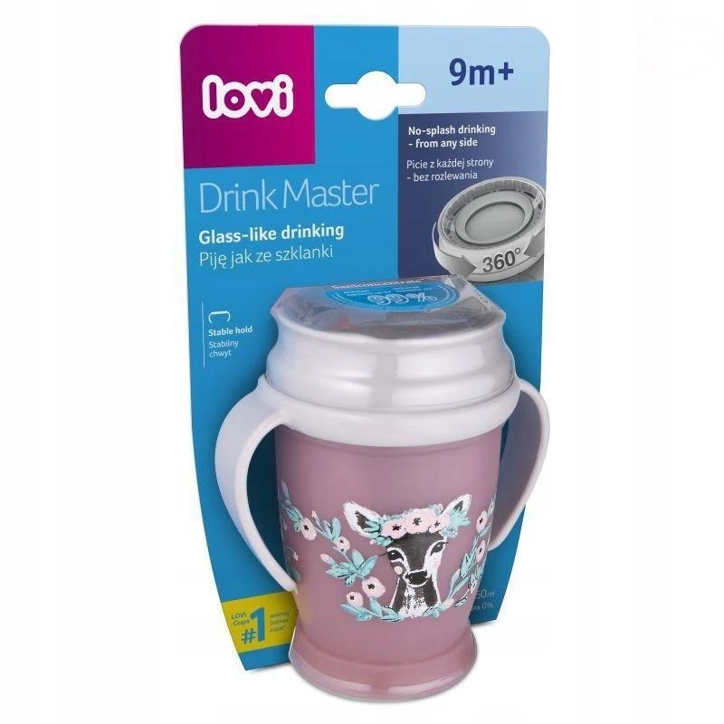 LOVI puodelis su rankenėlėmis 360 WILD SOUL GIRL, 250 ml, 1/604new