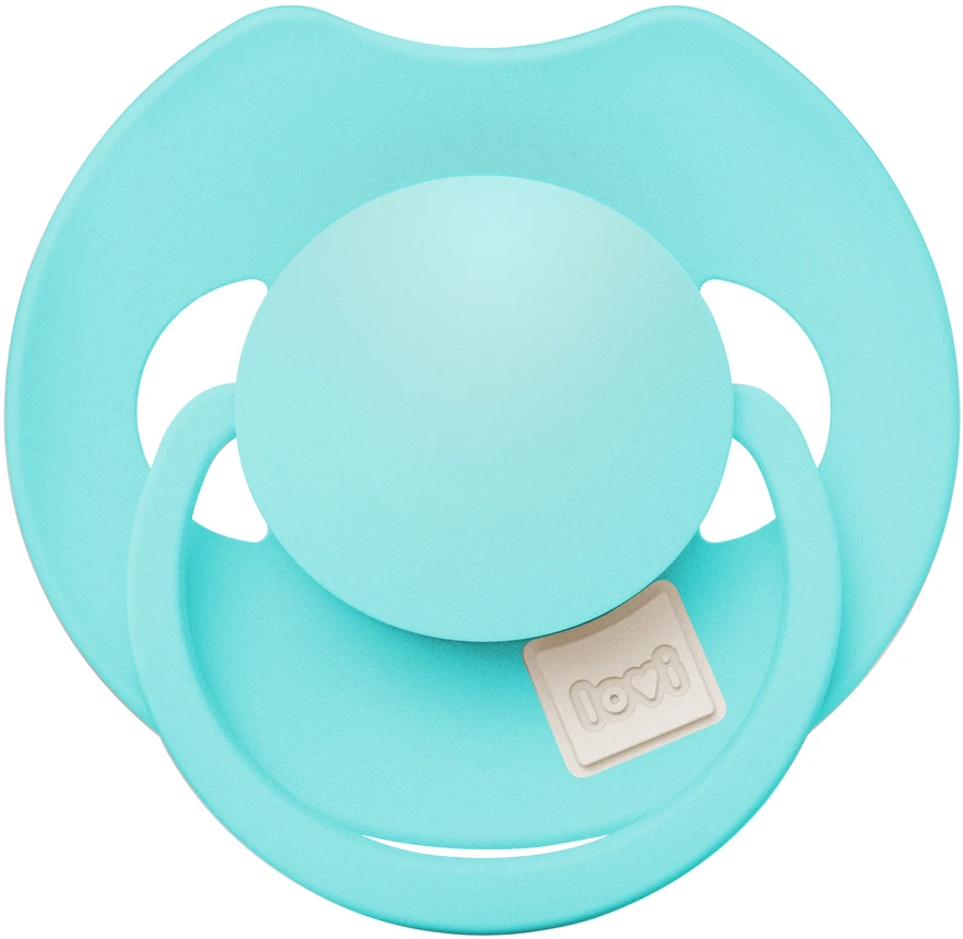 LOVI silikoniniai dinaminiai čiulptukai Prime, Aqua Žalias, 18 mėn.+, 3 vnt., 34/453