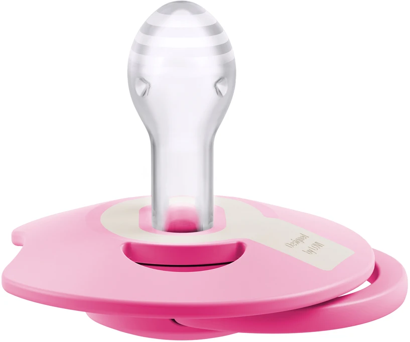 LOVI silikoniniai dinaminiai čiulptukai Prime, Peony Rožinė, 6–18 mėn., 3 vnt., 34/455