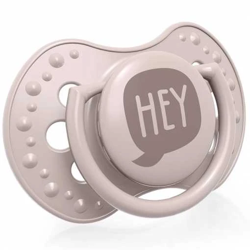 LOVI silikoninis dinaminis čiulptukas HEY GIRL, 3-6m, 2 vnt, ruda, 22/886girl