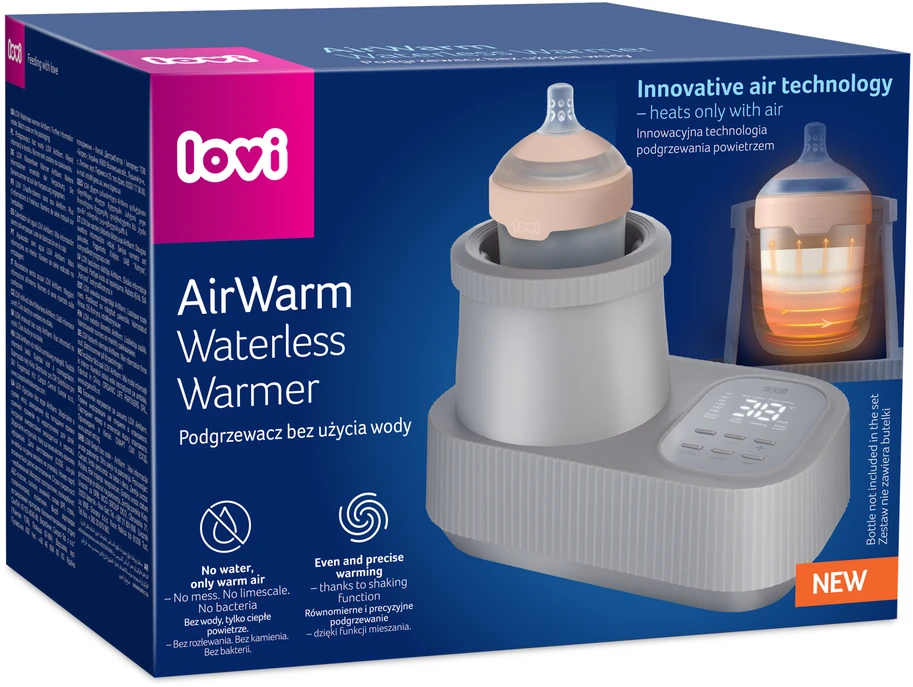 LOVI vandens nenaudojantis šildytuvas AirWarm, 12/222