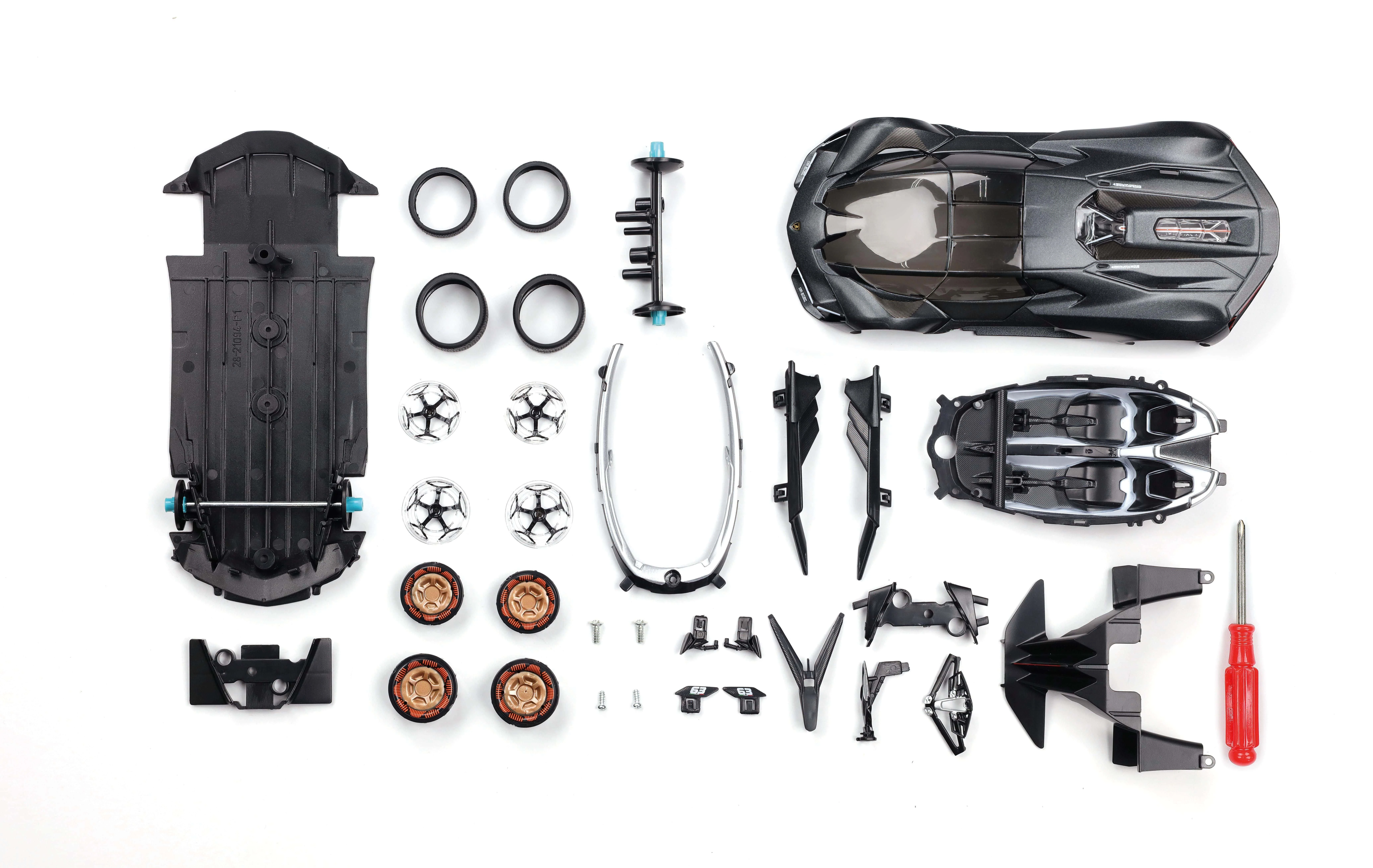 MAISTO DIE CAST 1:24 automodelis Lamborghini Terzo Millennio, 39287