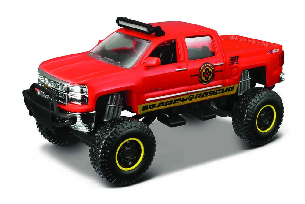 MAISTO DIE CAST automobilių modelis Fresh Metal 4x4 Rebels, asortimentas, 21205