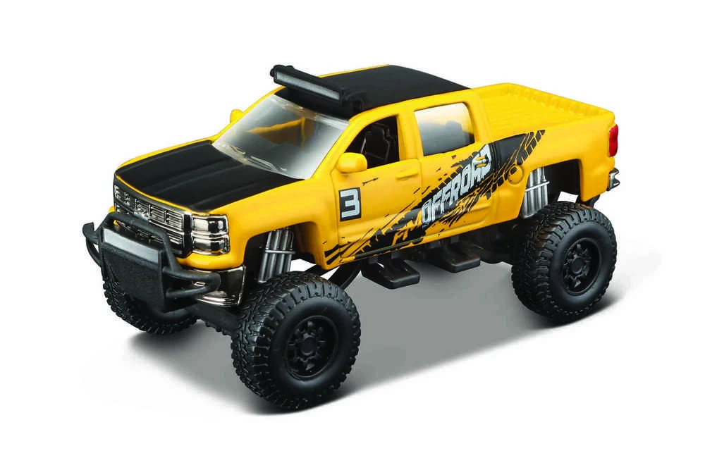 MAISTO DIE CAST automobilių modelis Fresh Metal 4x4 Rebels, asortimentas, 21205