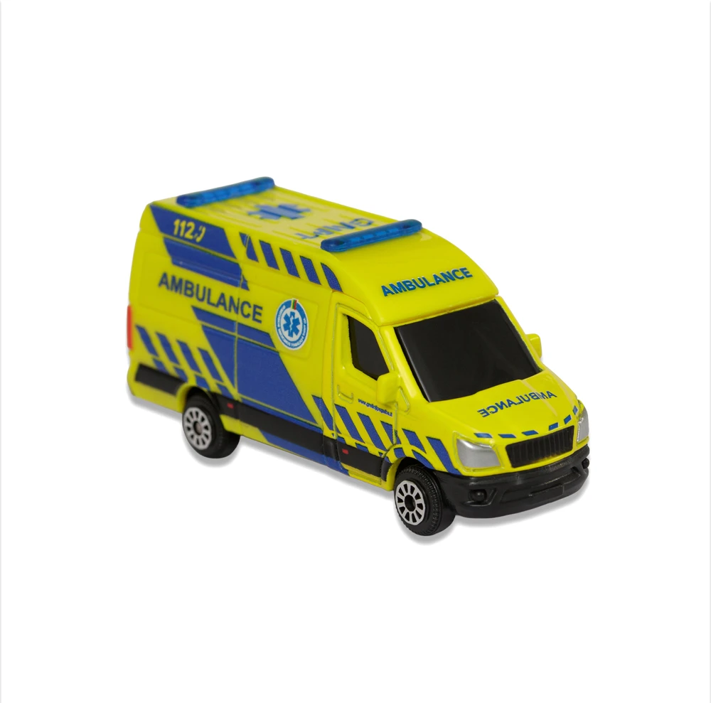 MAISTO DIE CAST skubios pagalbos transporto priemonės 1/64 112 AUTOMOBILIAI, 12456