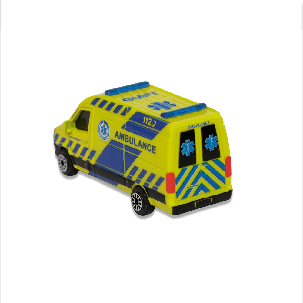 MAISTO DIE CAST skubios pagalbos transporto priemonės 1/64 112 AUTOMOBILIAI, 12456