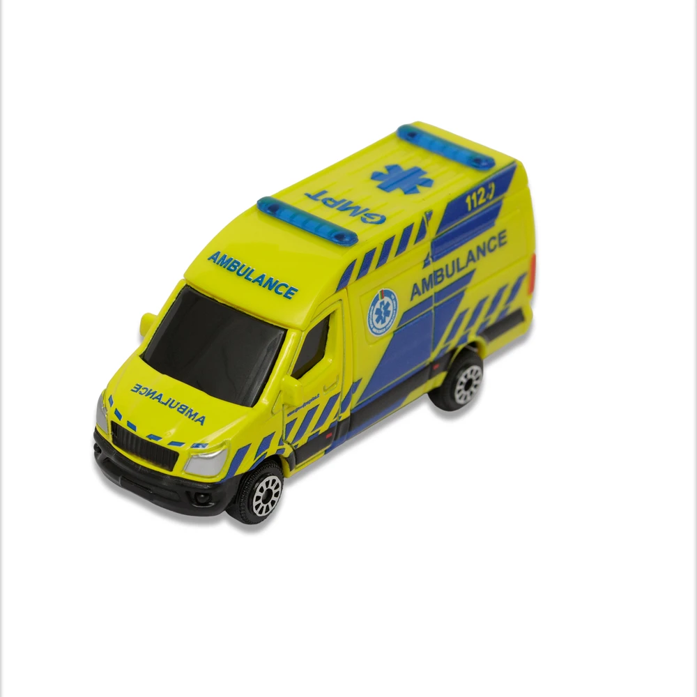 MAISTO DIE CAST skubios pagalbos transporto priemonės 1/64 112 AUTOMOBILIAI, 12456