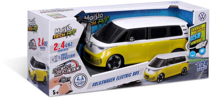 MAISTO TECH 1:24 RC Premium elektrinis autobusas Volkswagen, 82343