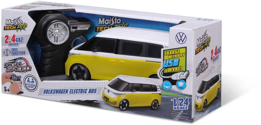 MAISTO TECH 1:24 RC Premium elektrinis autobusas Volkswagen, 82343