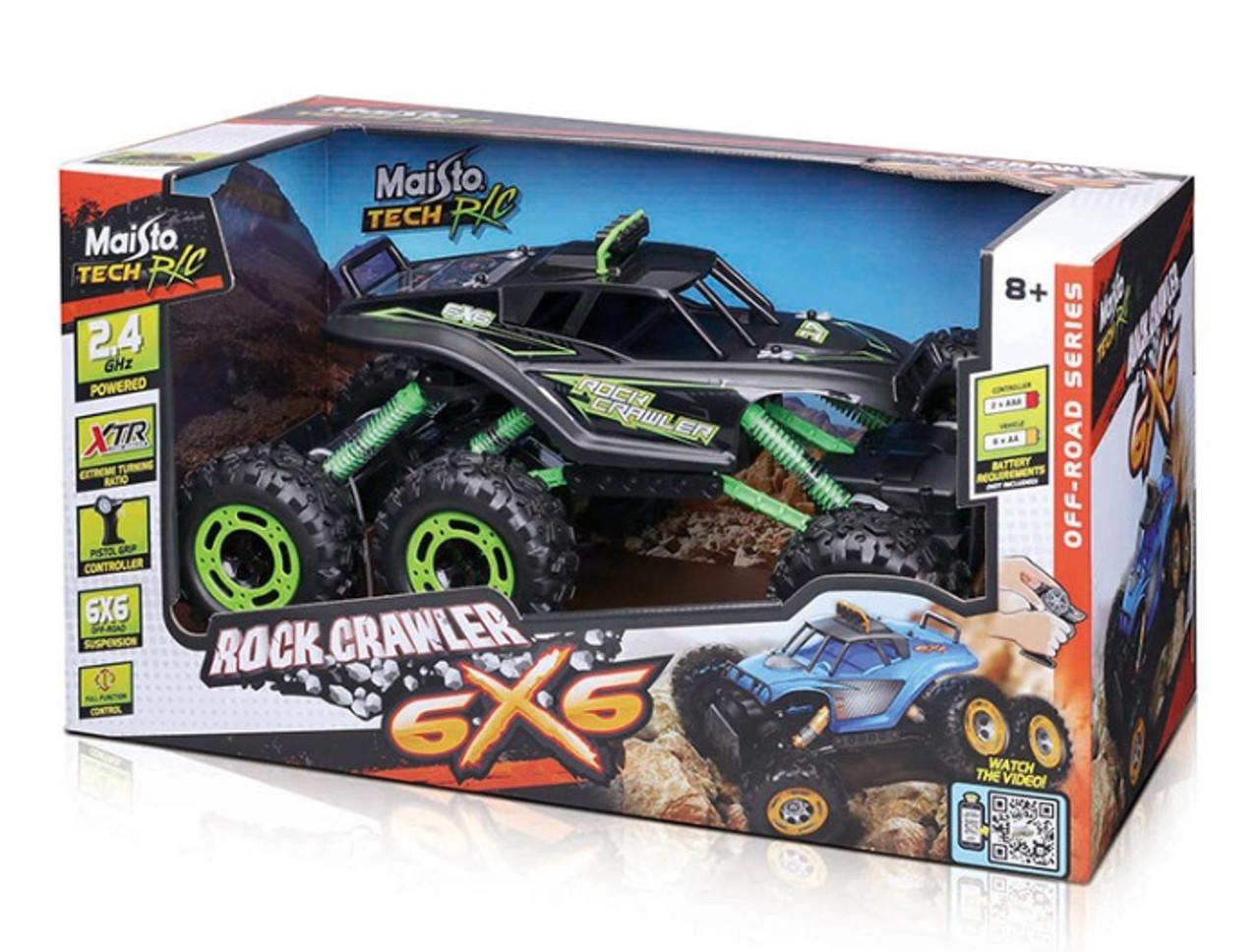 MAISTO TECH valdomas automobilis Rock Crawler 6x6, 82745