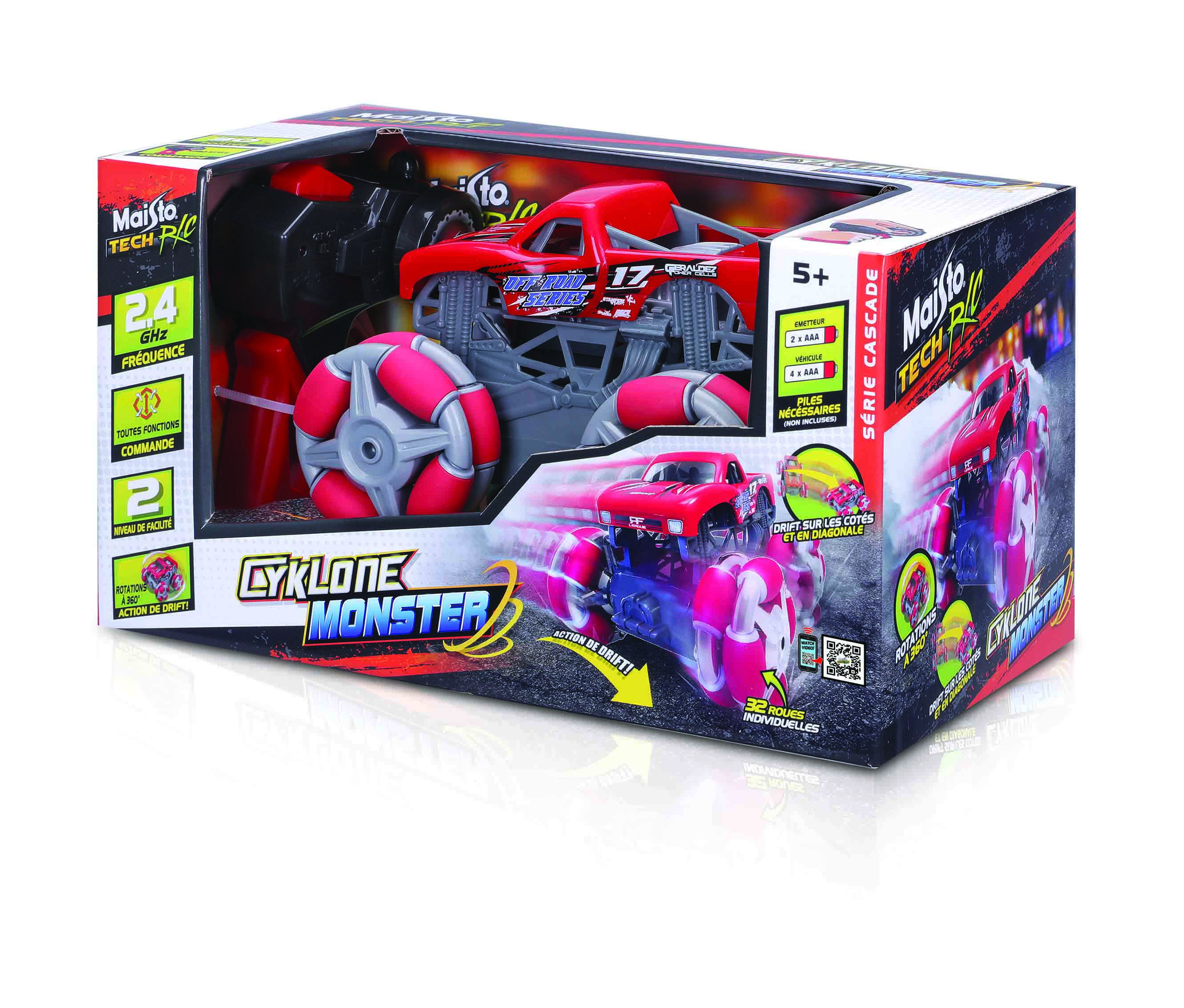 Maisto Anek MAISTO TECH valdomas automodelis Cyklone Monster, 82521