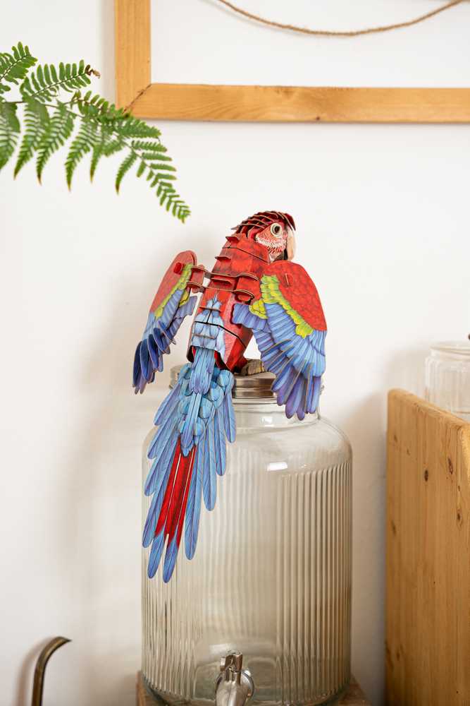 MAKEBUG 3D popierinė delionė Ara, MB-B-0012