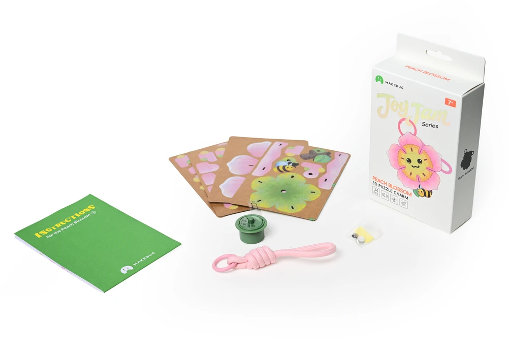 MAKEBUG 3D popierinė dėlionė Japoninė Astilbė, MB-D-0066
