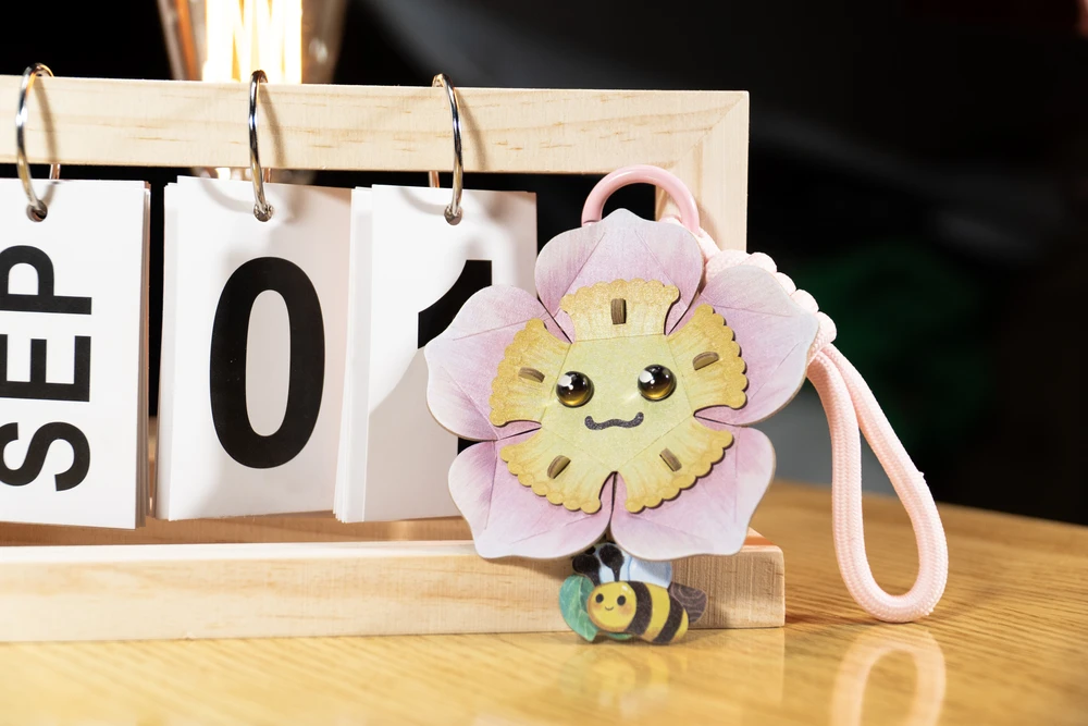 MAKEBUG 3D popierinė dėlionė Japoninė Astilbė, MB-D-0066