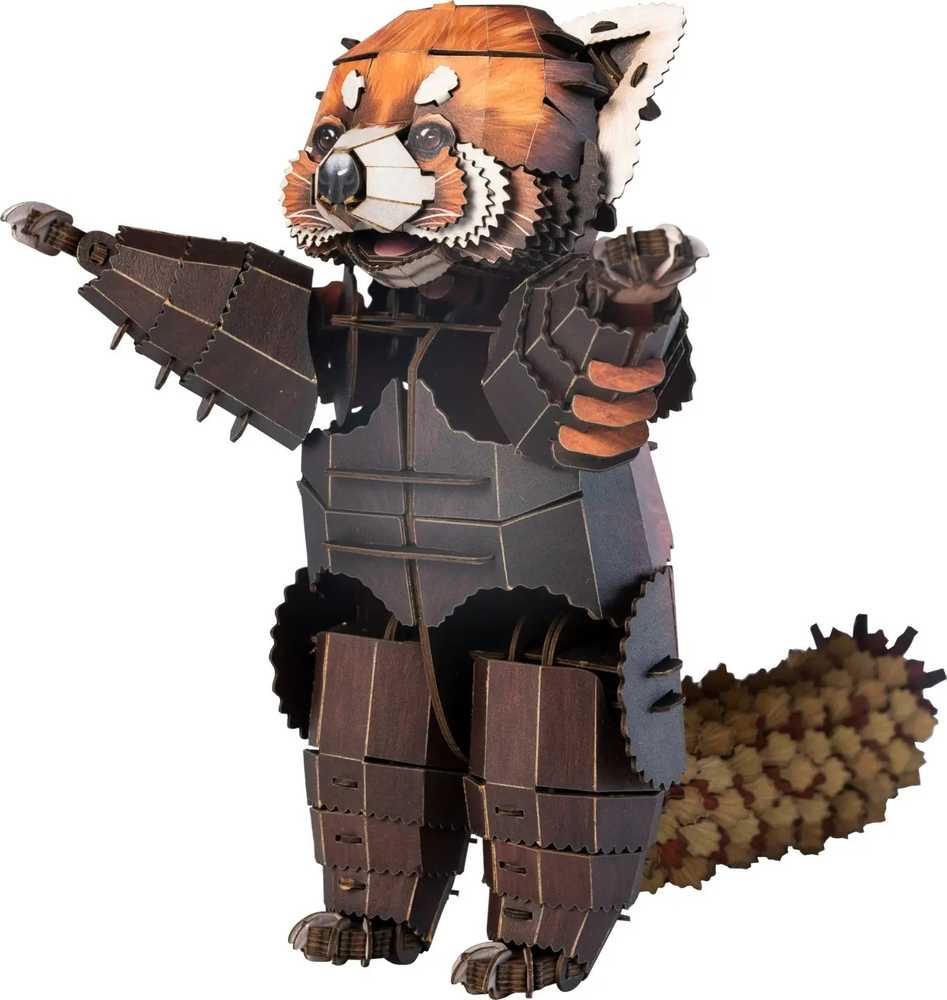 MAKEBUG 3D popierinė delionė Mažoji panda, MB-B-0013