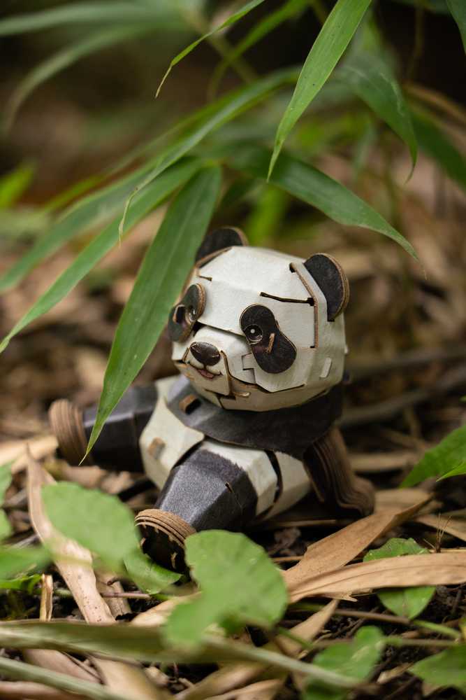 MAKEBUG 3D popierinė delionė panda, MB-D-0041