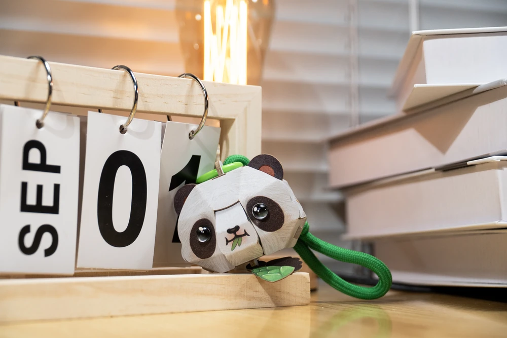 MAKEBUG 3D popierinė dėlionė Panda, MB-D-0063