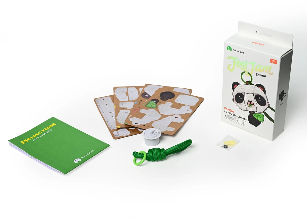 MAKEBUG 3D popierinė dėlionė Panda, MB-D-0063